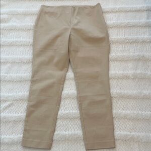 Ralph Lauren Tan Ankle dress Pants khaki tan beige trousers womens size 10 nwts